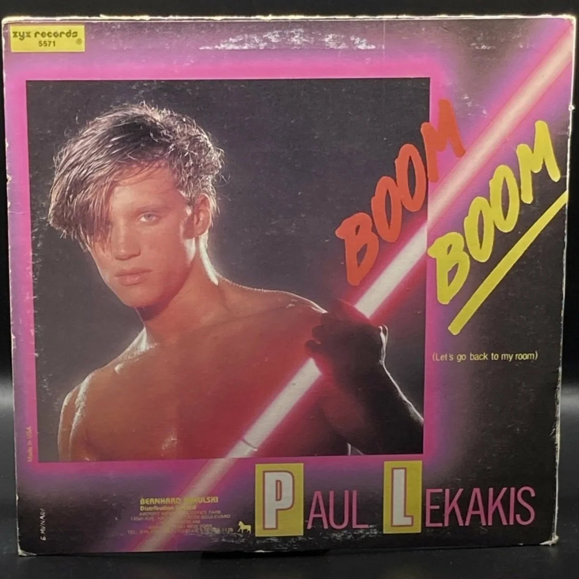 Paul Lekakis - Boom Boom (Let's Go To My Room) (Single)
