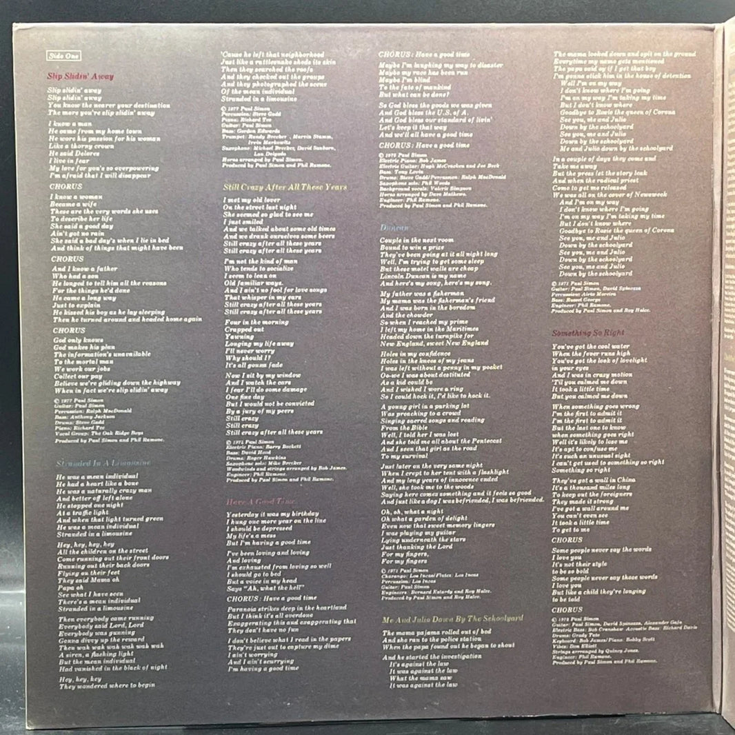 Paul Simon - Greatest Hits, Etc.