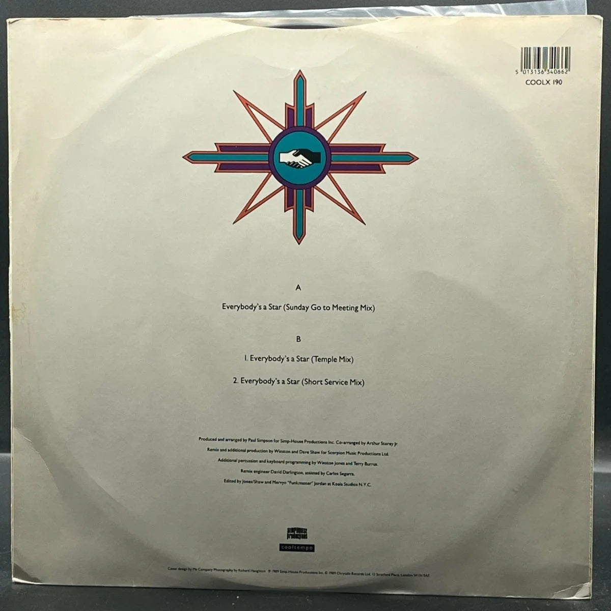 Paul Simpson feat. Terri Jeffries - Everybody's A Star (Single)