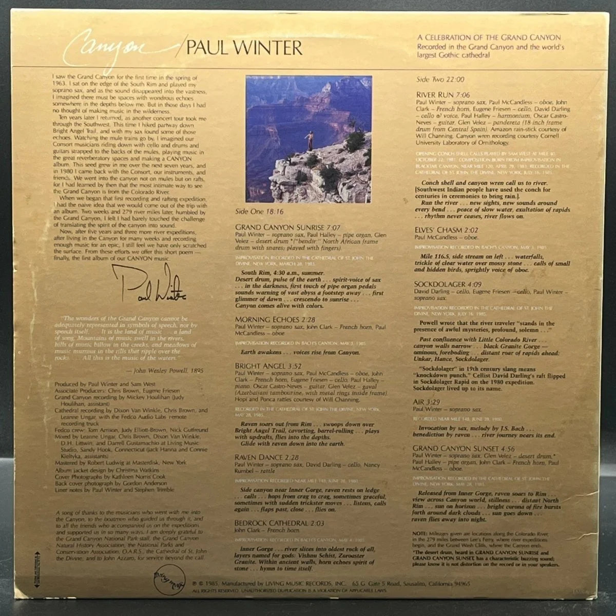 Paul Winter - Canyon