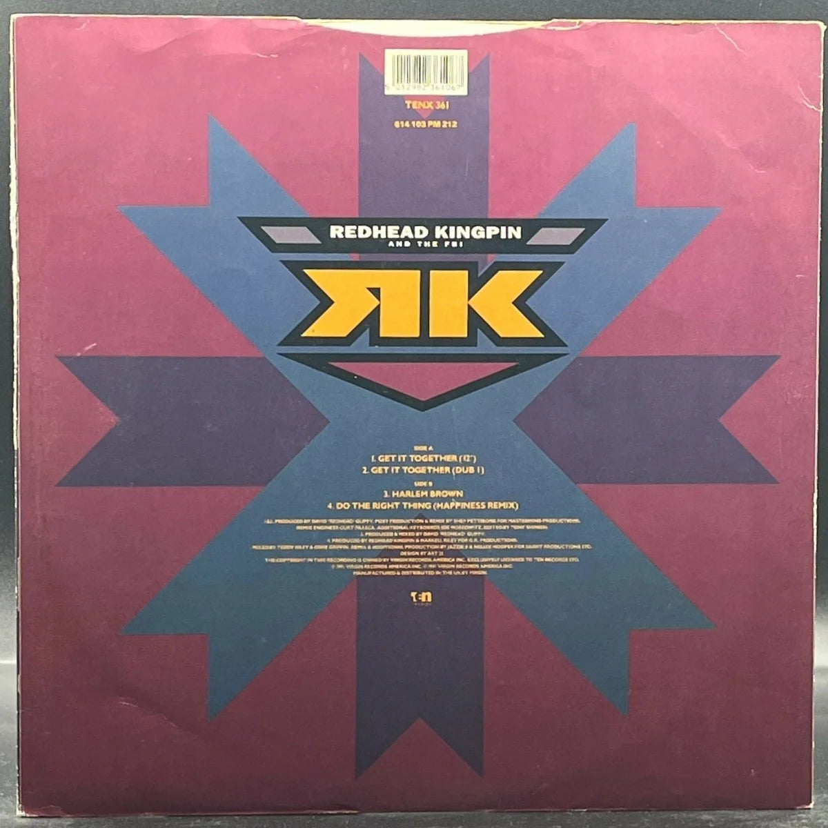 Redhead Kingpin & The FBI - Get It Together (Single)