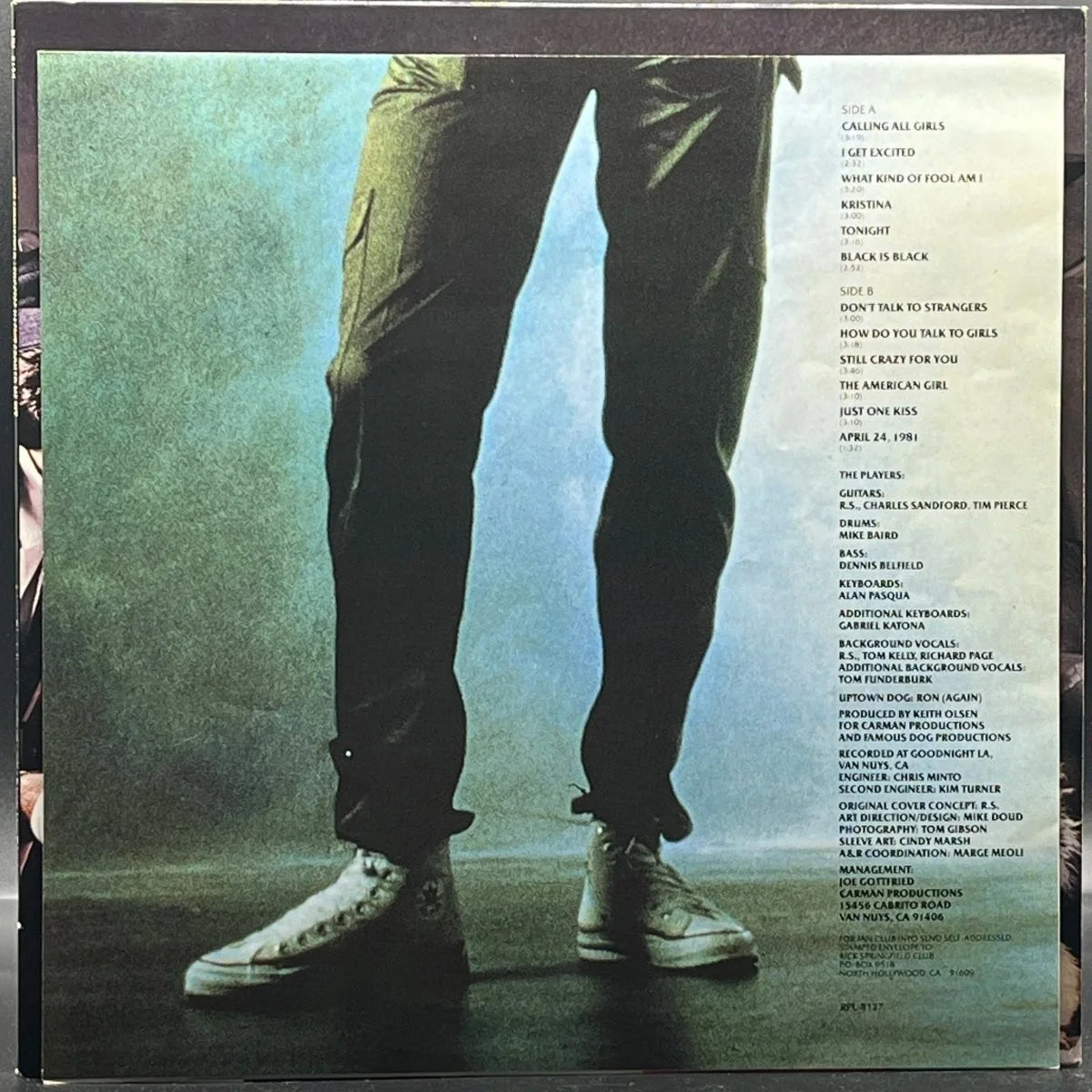 Rick Springfield - Success Hasn't Spoiled Me Yet