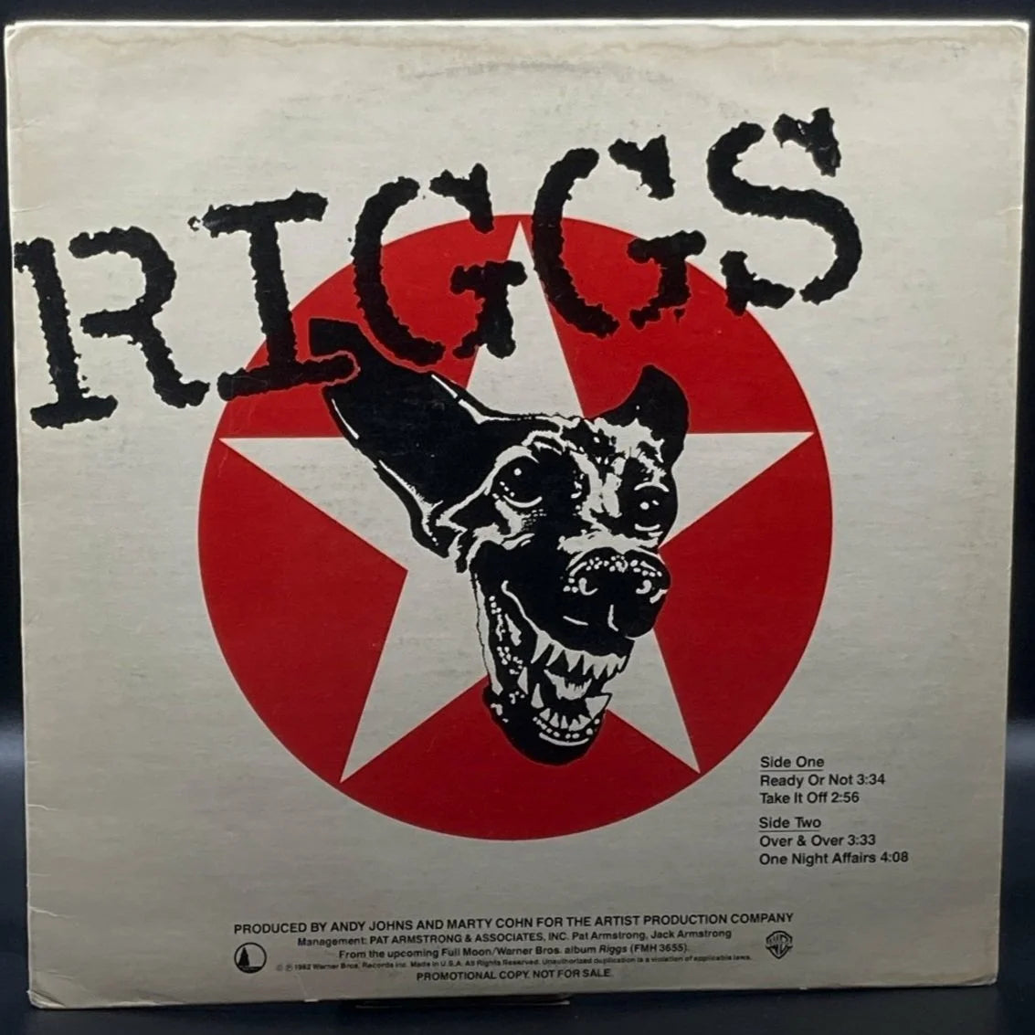 Riggs - Ready Or Not (Single)