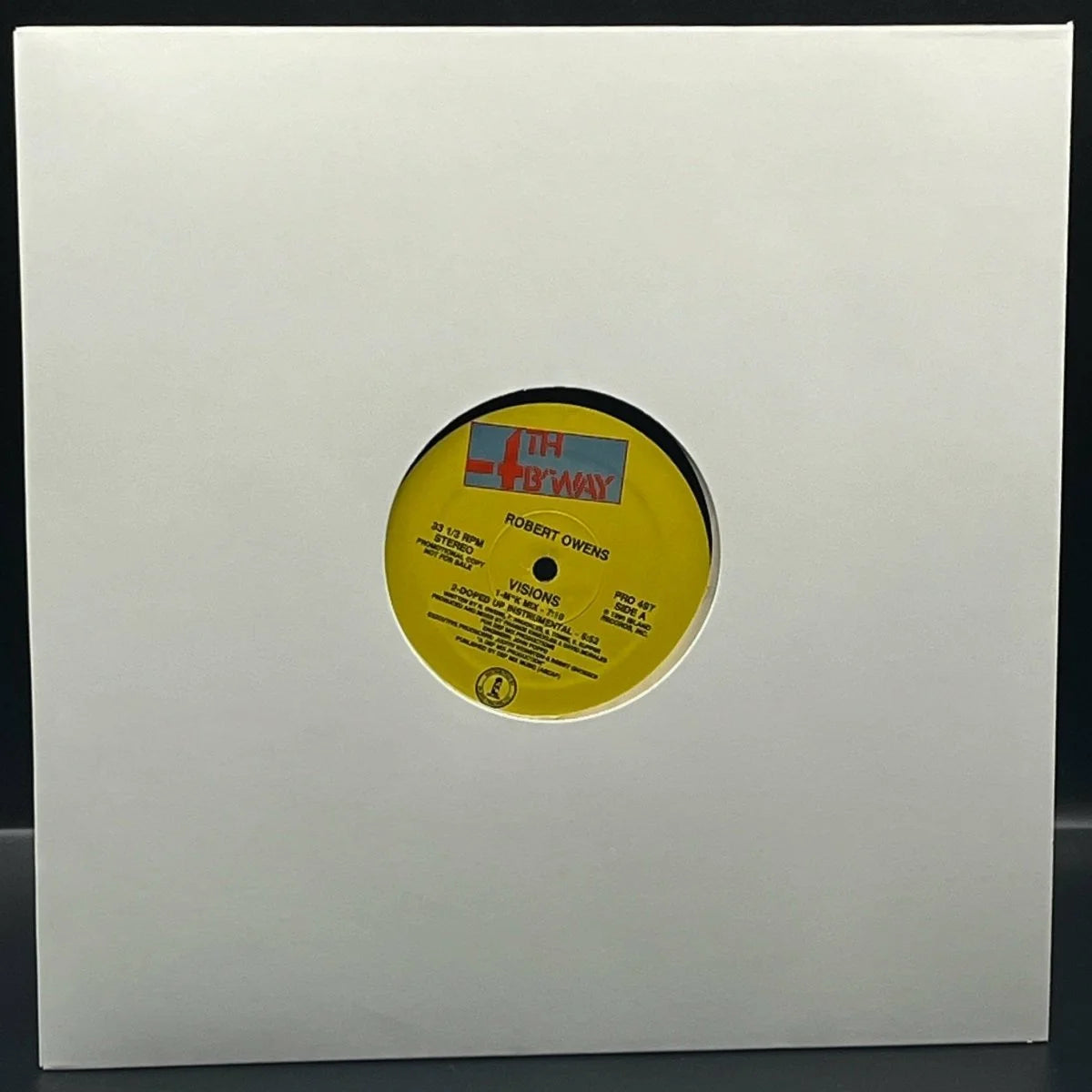 Robert Owens - Visions (Single)