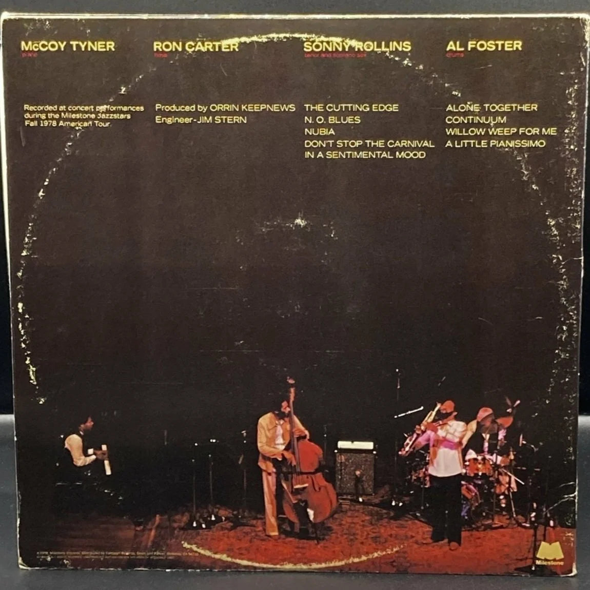 Ron Carter, Sonny Rollins, McCoy Tyner - Milestone Jazzstars In Concert