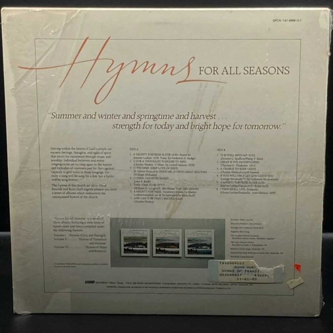 Ronn Huff & The London Festival Orchestra - Hymns For All Seasons, Vol. 2