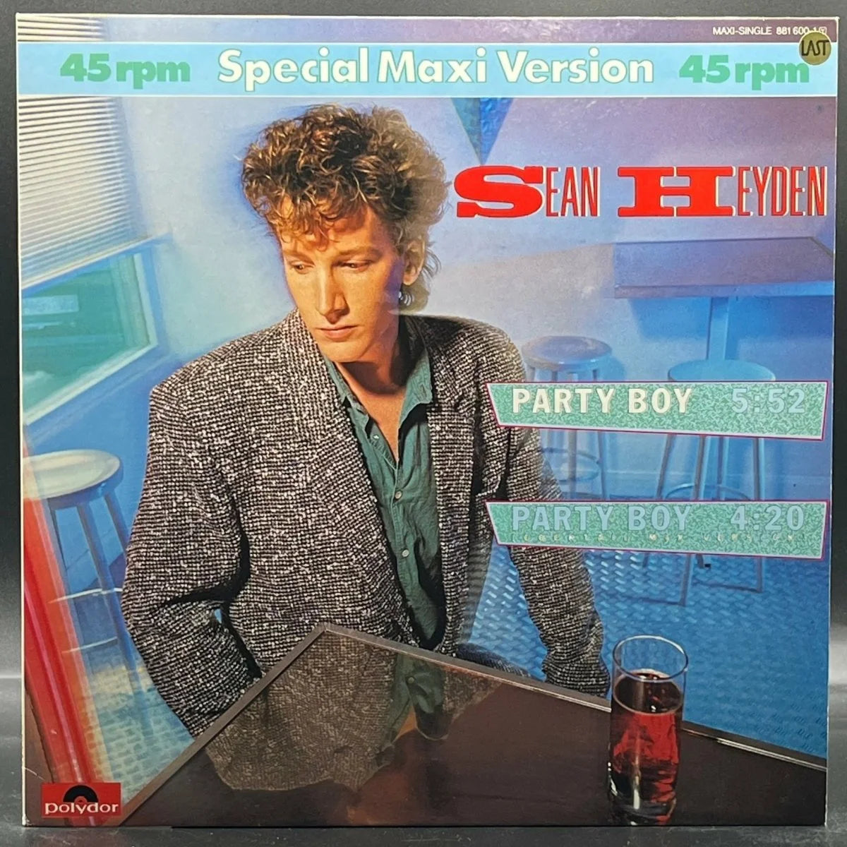 Sean Heyden - Party Boy (Single)