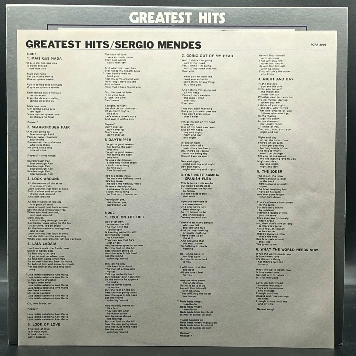 Sergio Mendes - Greatest Hits