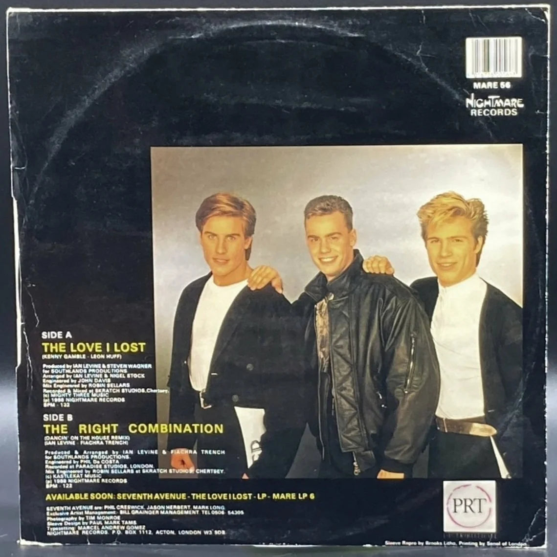 Seventh Avenue - The Love I Lost (Single)