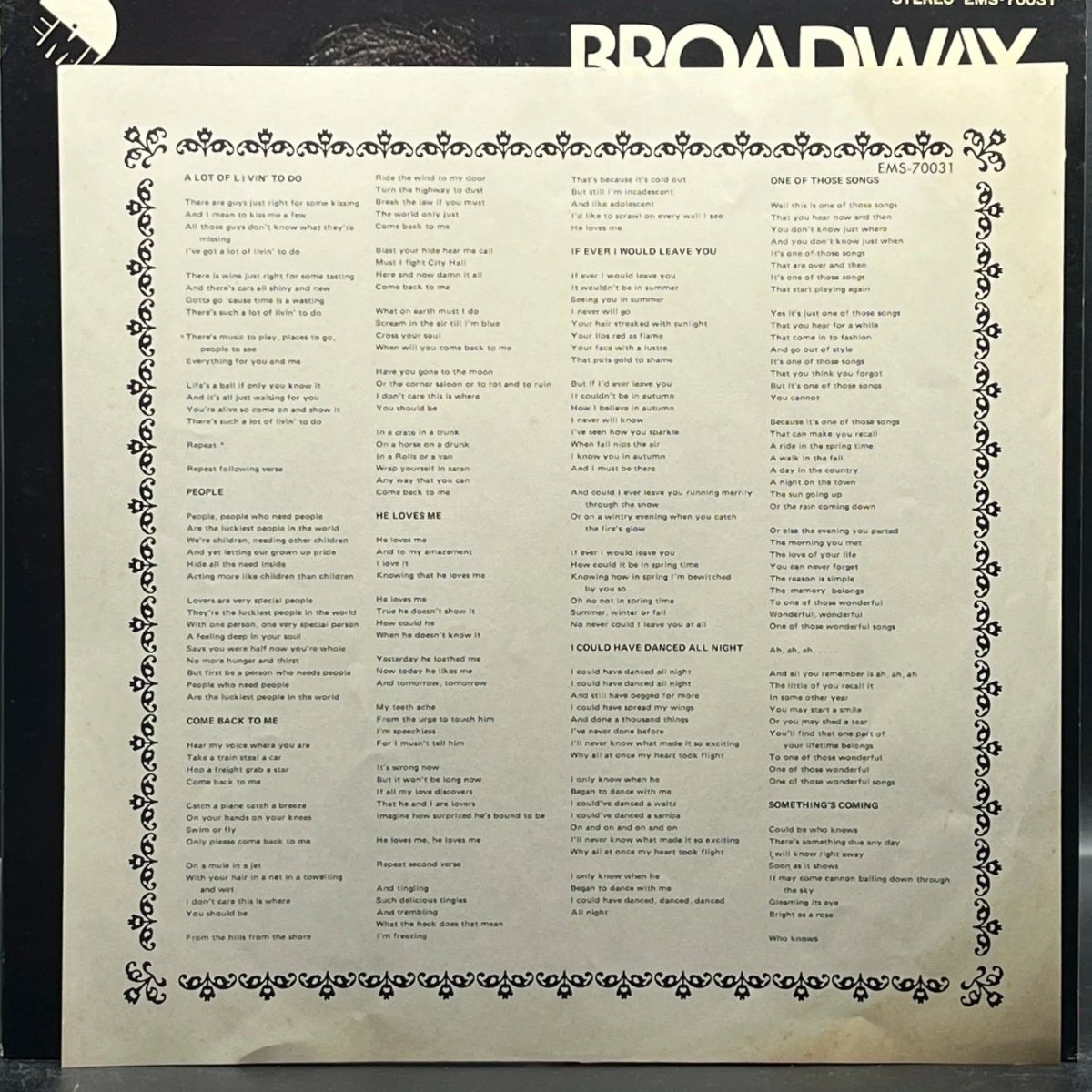 Shirley Bassey - Broadway Bassey's Way