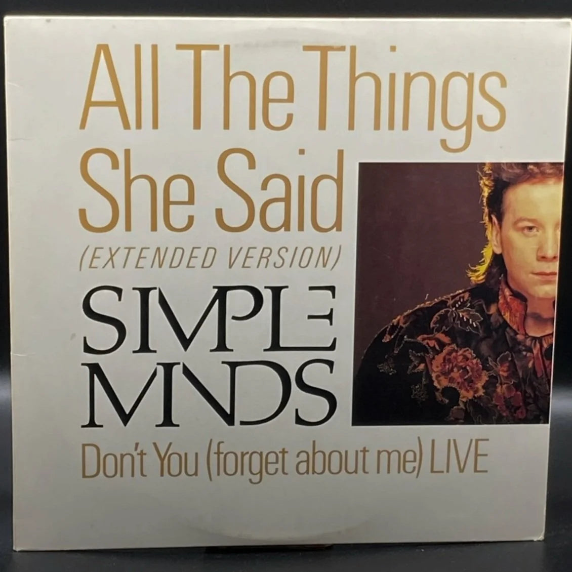 Simple Minds - All The Things She Said (Single)