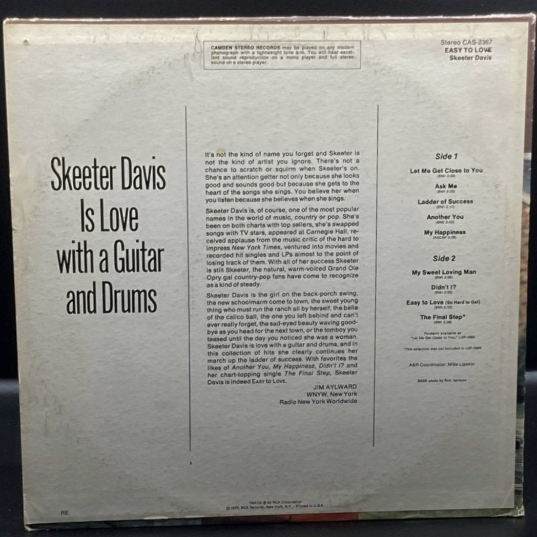 Skeeter Davis - Easy To Love