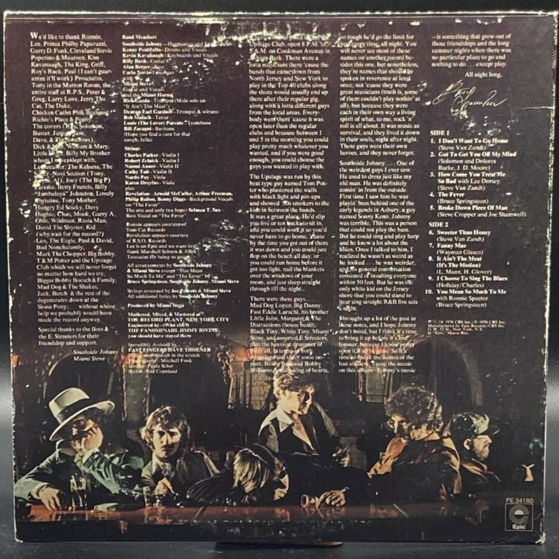 Southside Johnny & The Asbury Jukes - I Don't Want To Go Home