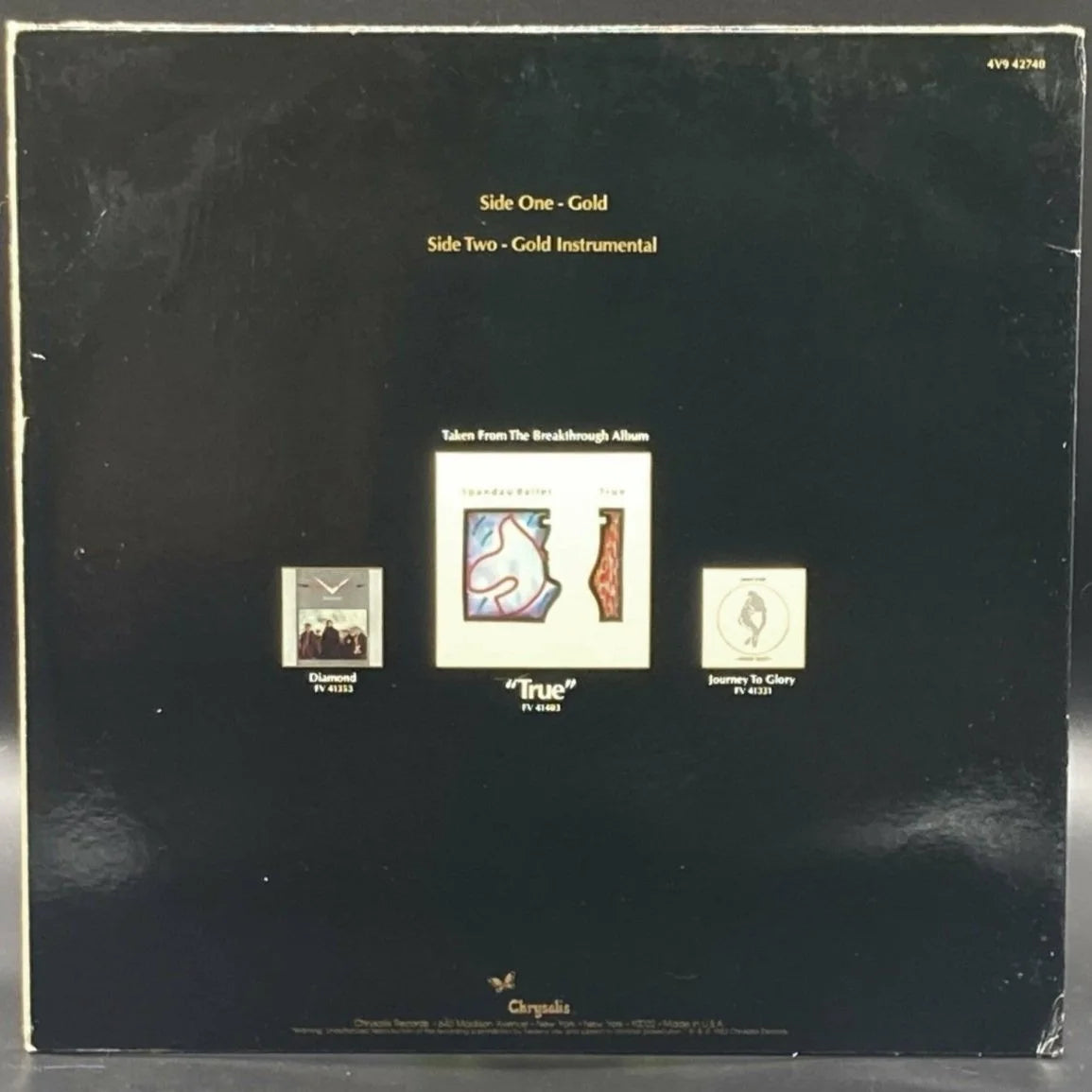 Spandau Ballet - Gold (Extended Remix Single)