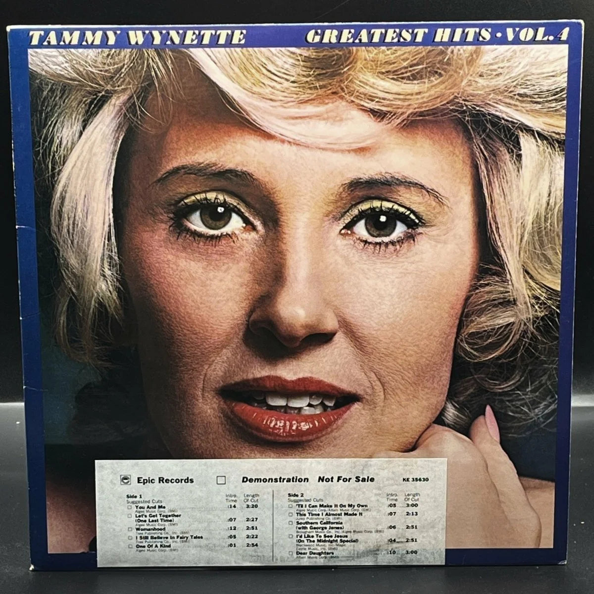 Tammy Wynette - Tammy Wynette's Greatest Hits, Vol. IV