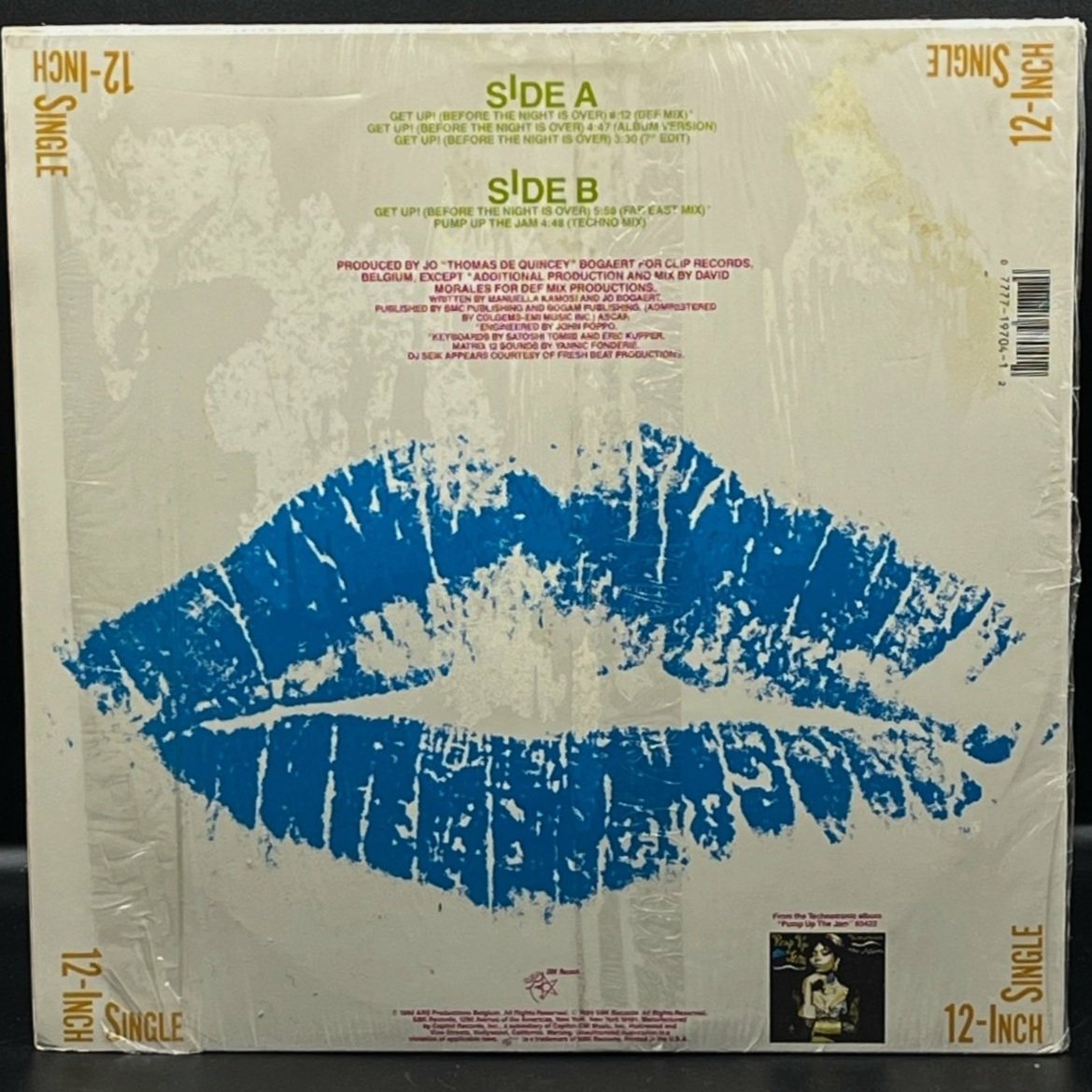 Technotronic - Get Up! (Before The Night Is Over Single)