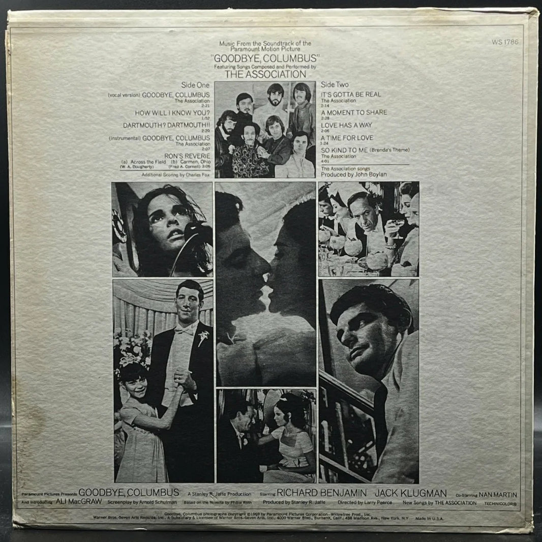 The Association - Goodbye Columbus (Music From The Soundtrack)