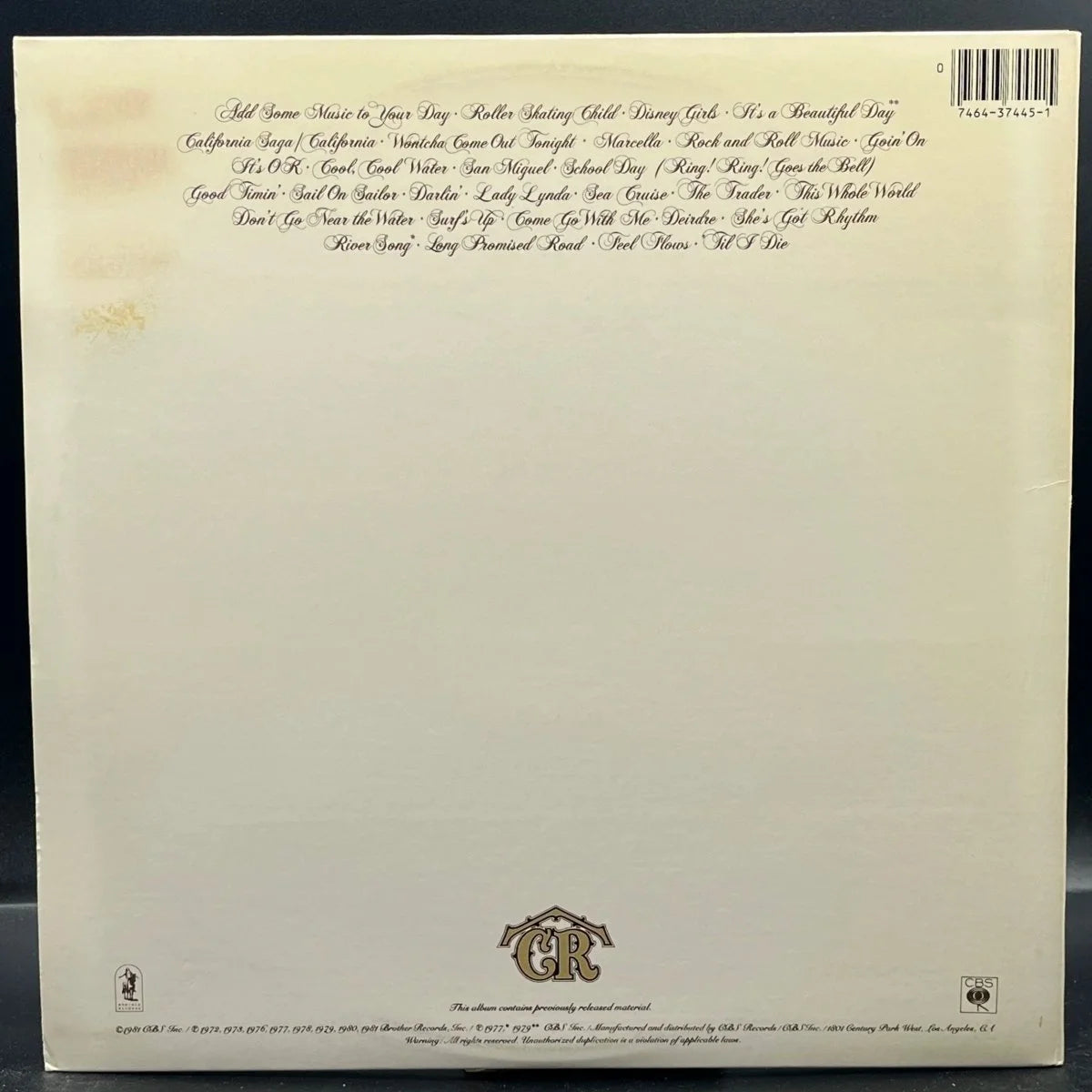The Beach Boys - Ten Years Of Harmony