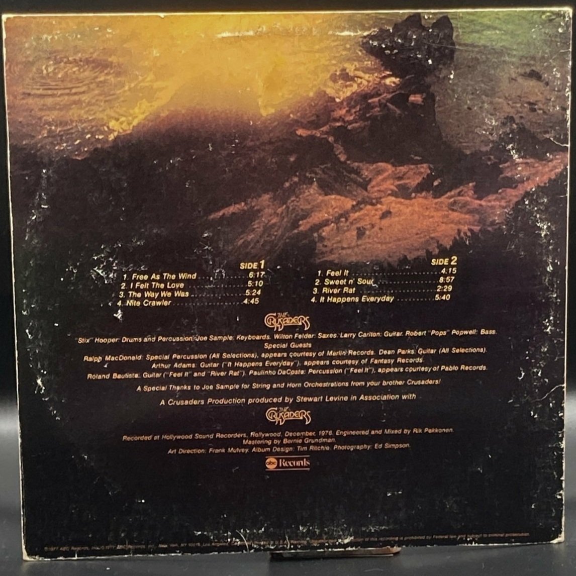 The Crusaders - Free As The Wind