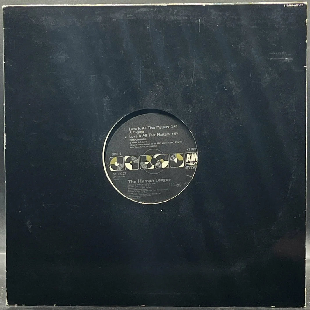 The Human League - Love Is All That Matters (Single)