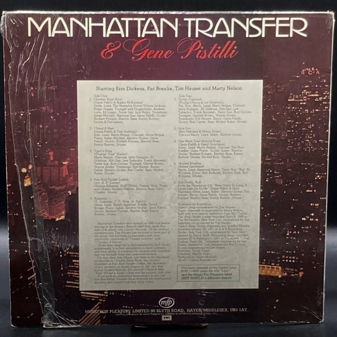 The Manhattan Transfer & Gene Pistilli - The Manhattan Transfer & Gene Pistilli