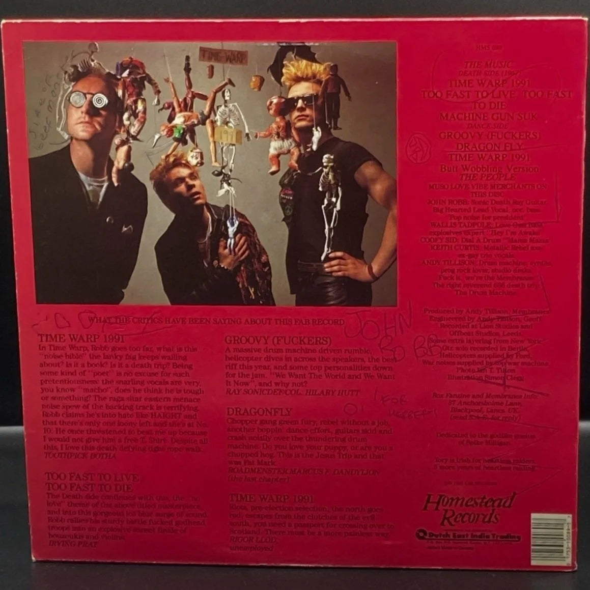 The Membranes - Time-Warp 1991 (Long Live Trad Rock EP)