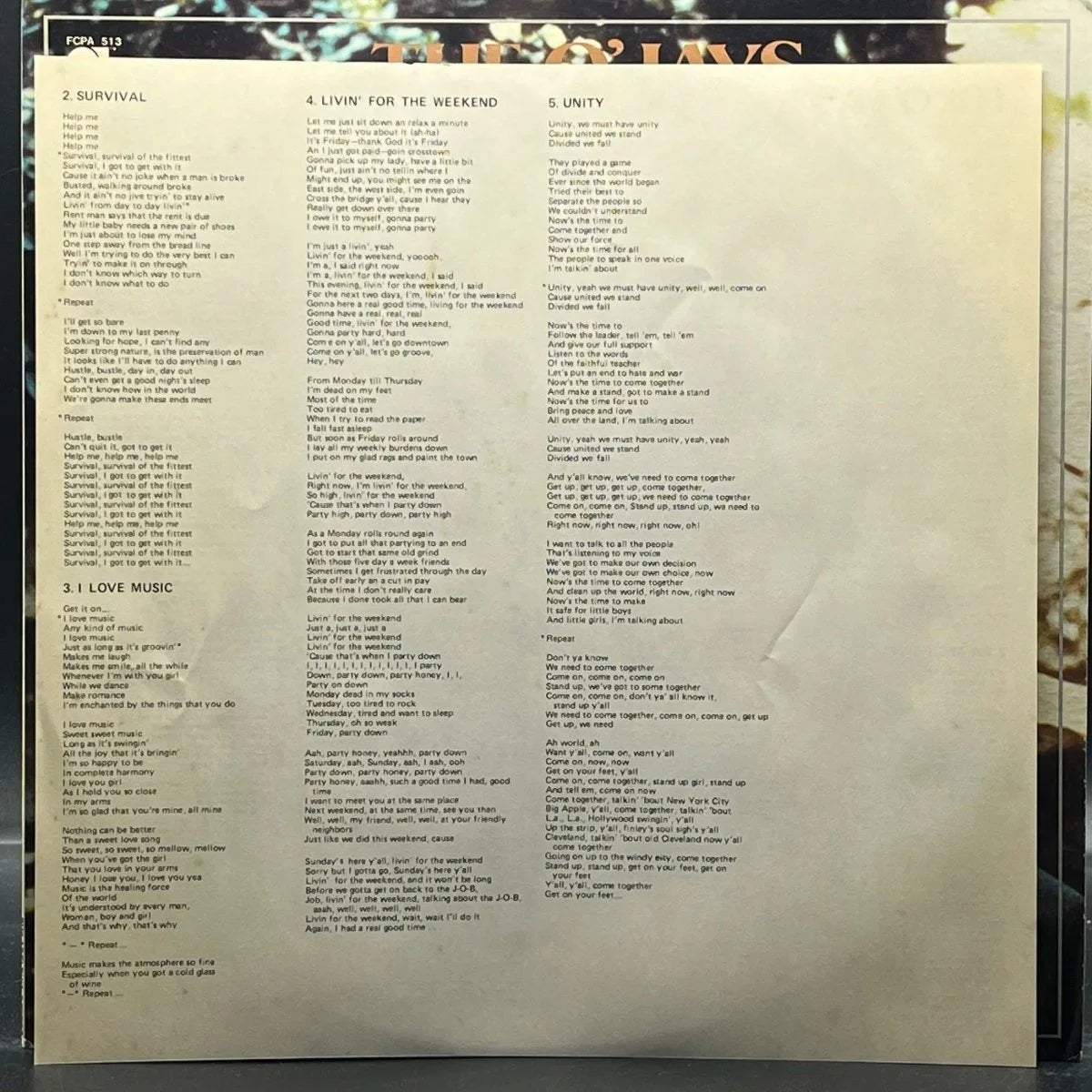 The O'Jays - The O'Jays