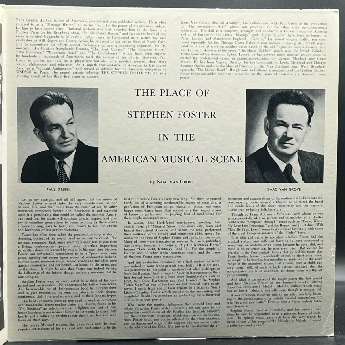 The Stephen Foster Story