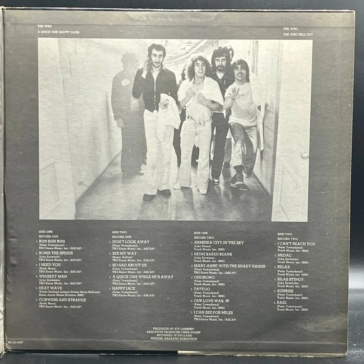 The Who - A Quick One (Happy Jack)/The Who Sell Out