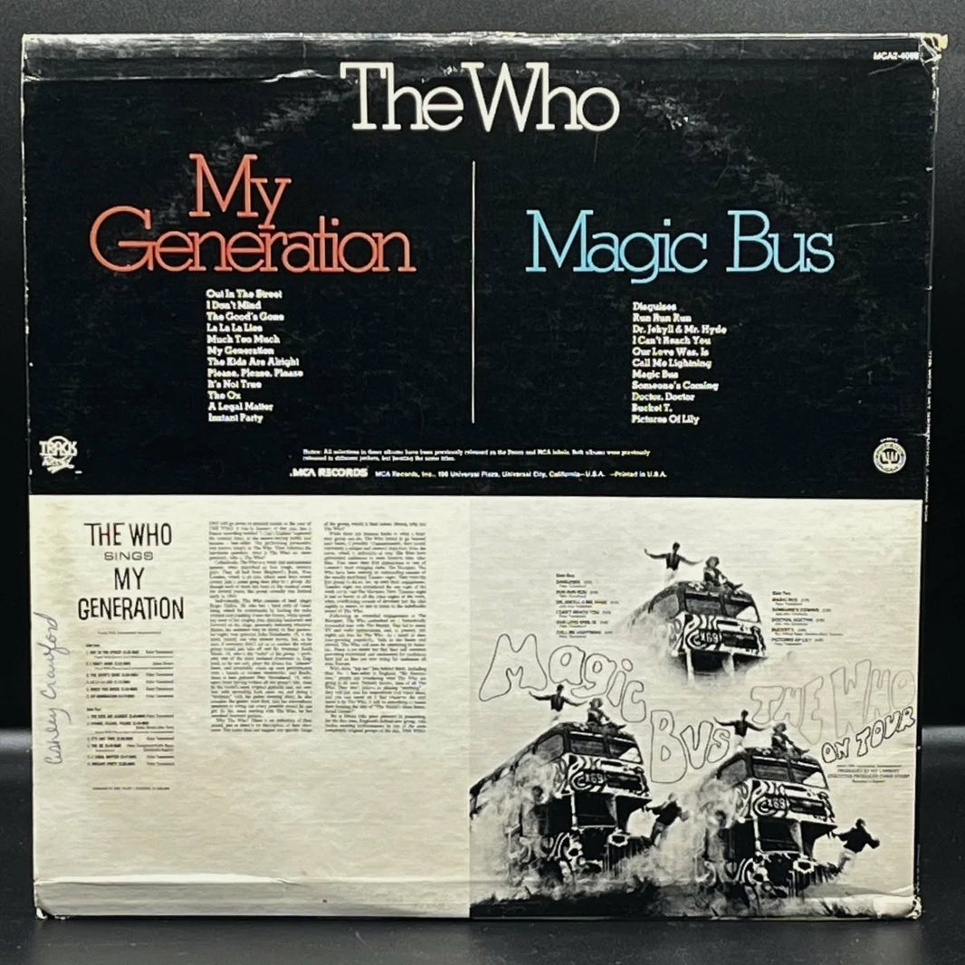 The Who - Magic Bus/The Who Sings My Generation