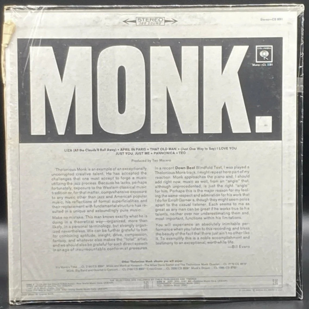 Thelonious Monk - Monk.