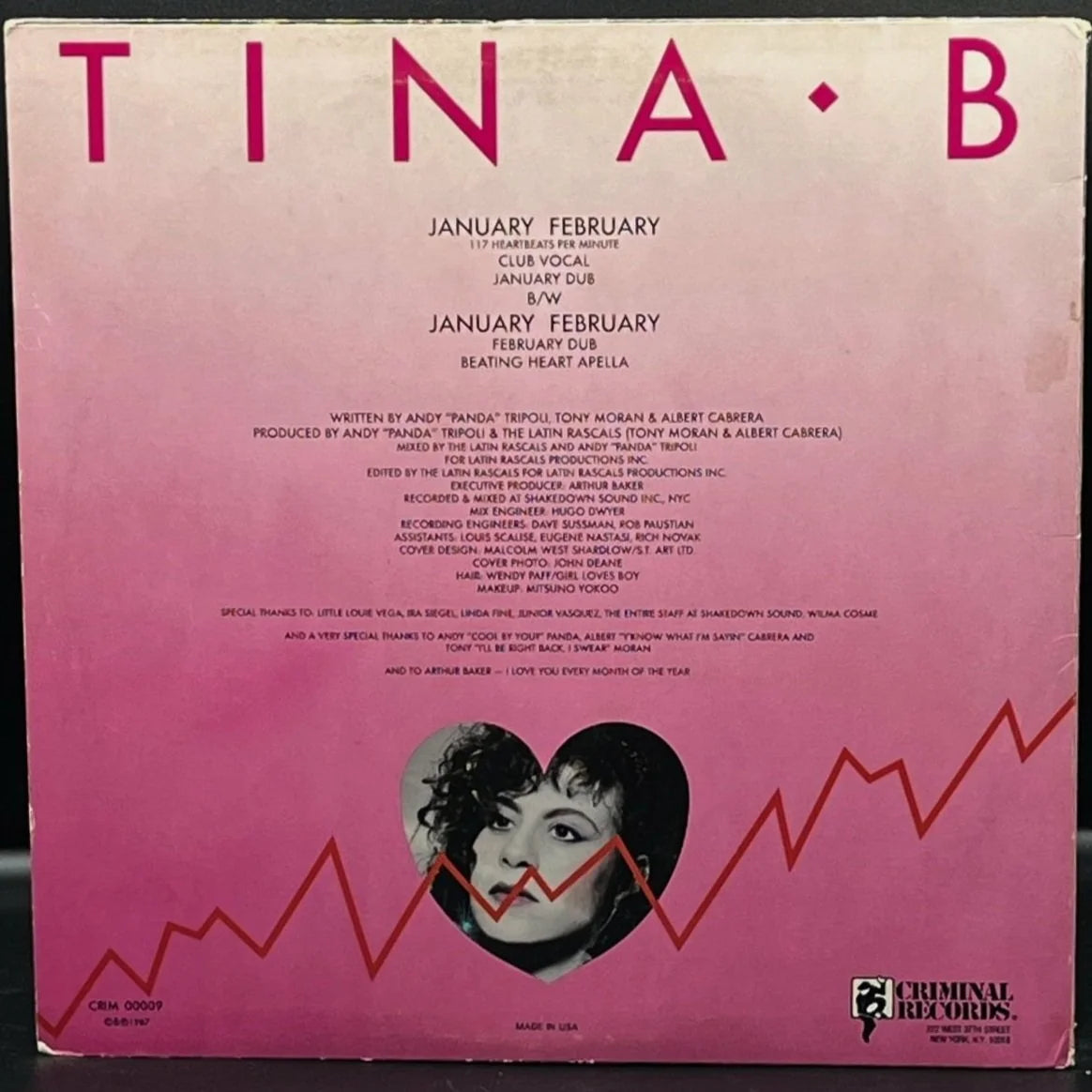 Tina B - January February (Single)