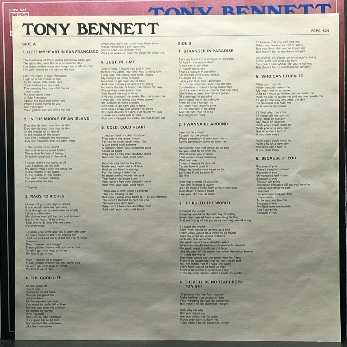 Tony Bennett - Tony Bennett