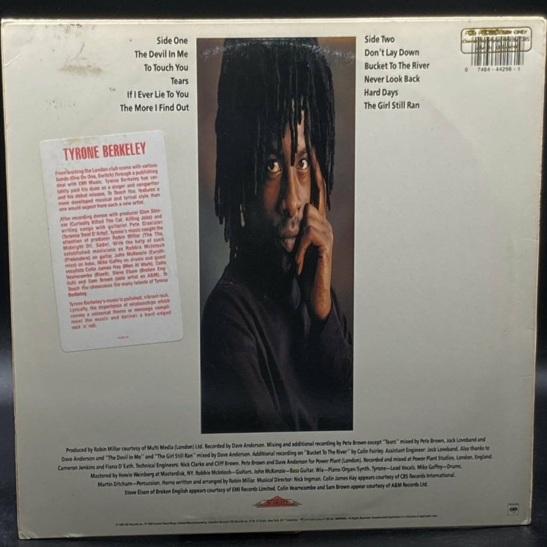 Tyrone Berkeley - To Touch You