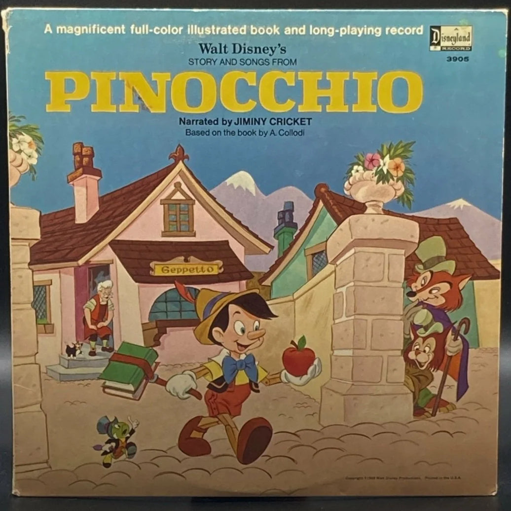 Walt Disney's Story And Songs From Pinocchio (Audiobook)