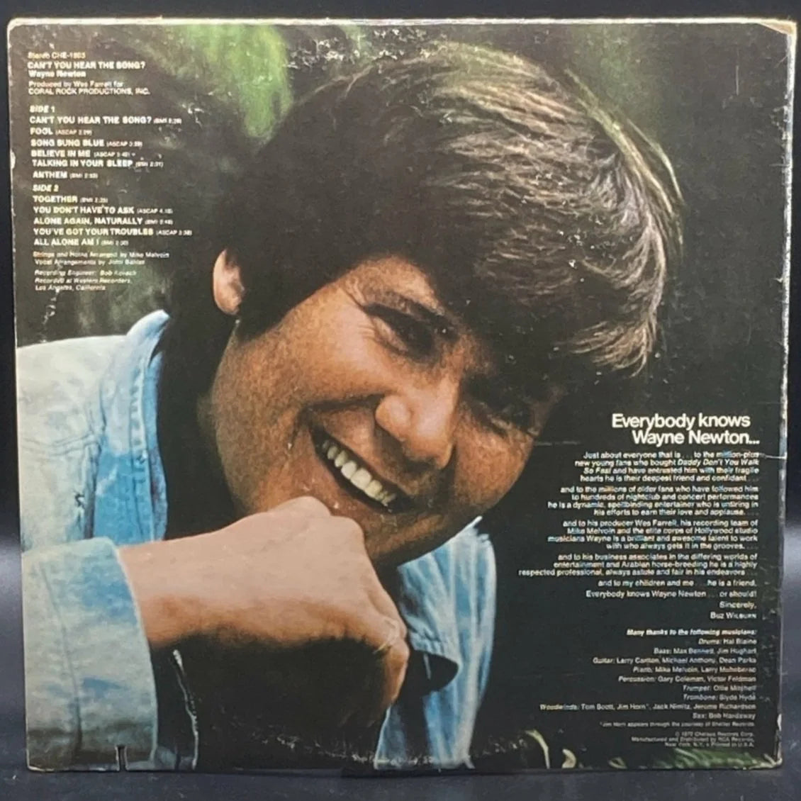 Wayne Newton - Can't You Hear The Song?