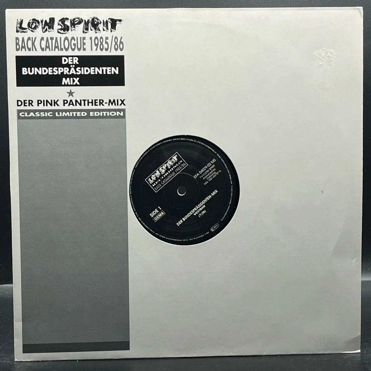 WestBam - Der Bundespräsidenten-Mix/Der Pink Panther-Mix (Single)