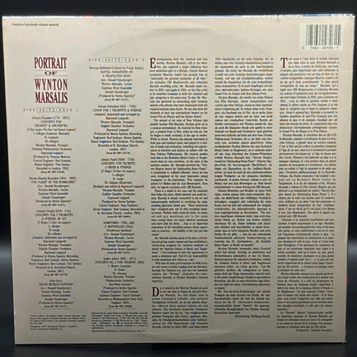 Wynton Marsalis - Portrait of Wynton Marsalis